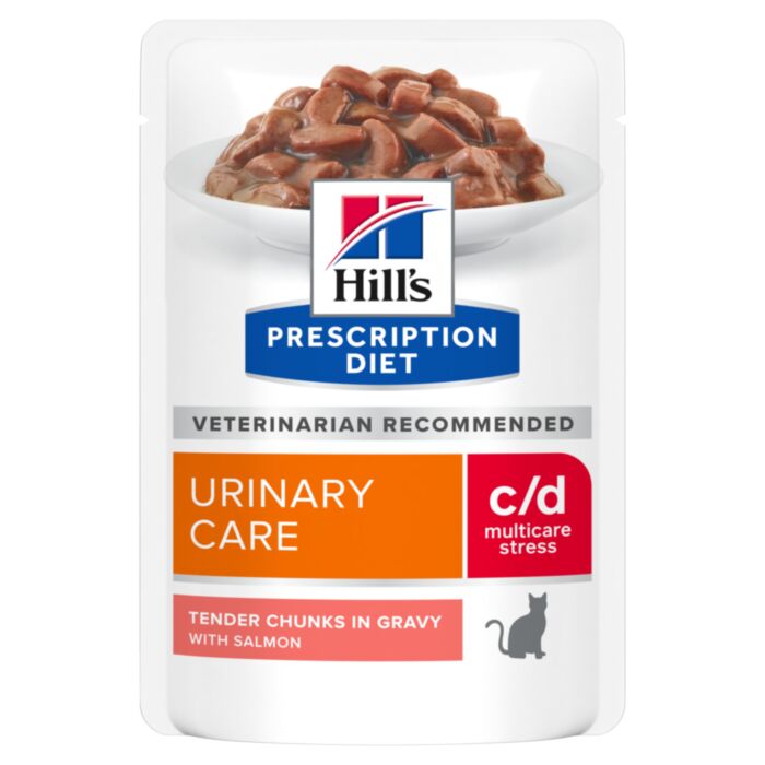 PD Feline c/d Mult Strs Sal Pouch 12x85g /607561