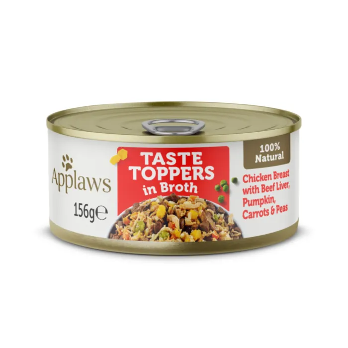 APPLAWS Dog Chicken,Beef Liver&Veget. kons. 156g produkto nuotrauka 1
