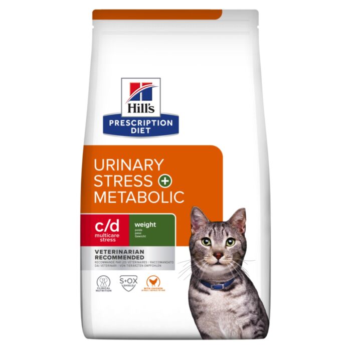 PD Feline c/d Urinary Stress + Metabolic 8kg/606152
