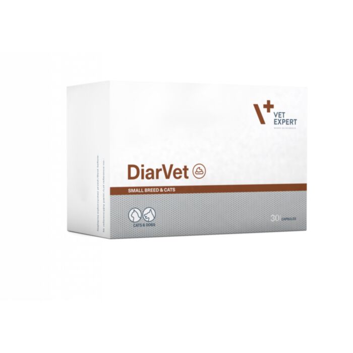 DIARVET SMALL BREED AND CATS 30 kaps.