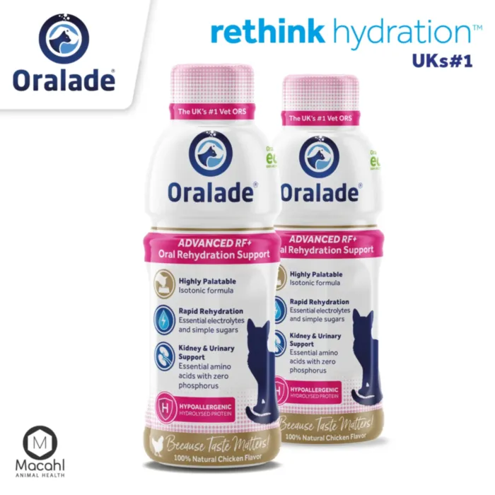 ORALADE RF Support for cats Vet 330ml produkto nuotrauka 1