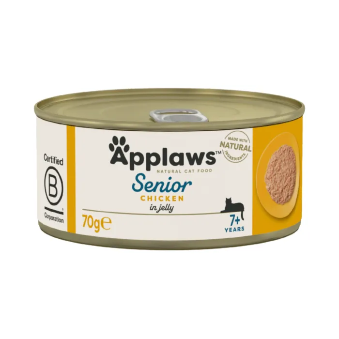 APPLAWS Cat Senior Chicken kons. 70g produkto nuotrauka 1