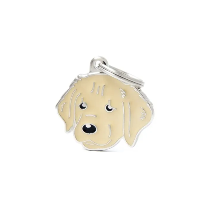 Graviruojamas medalionas-namin. gyvūnams Golden Retriever produkto nuotrauka 1