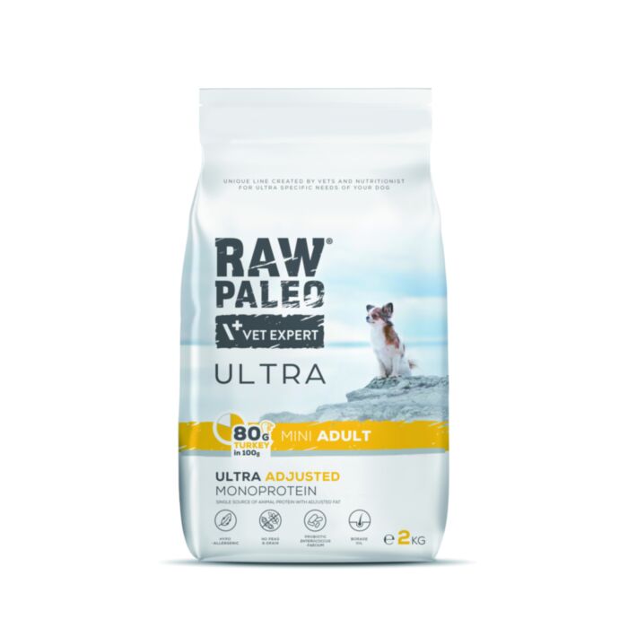 Raw Paleo Ultra Adult Mini Turkey 2kg