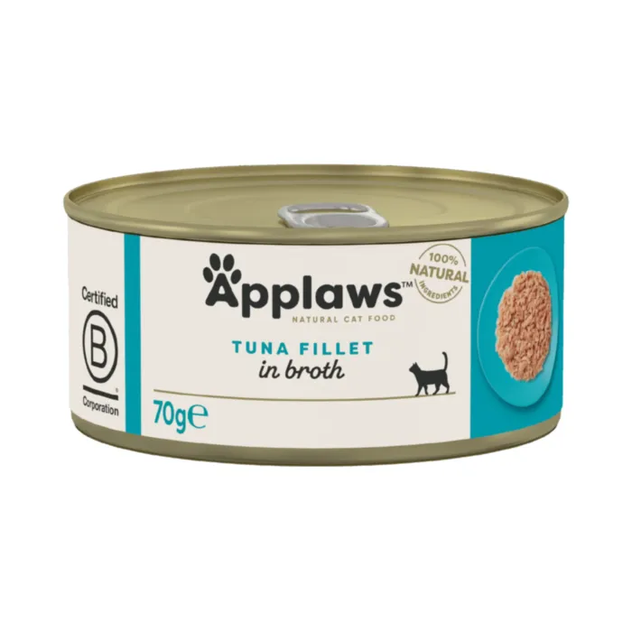 APPLAWS Cat Tuna Fillet kons. 70g produkto nuotrauka 1