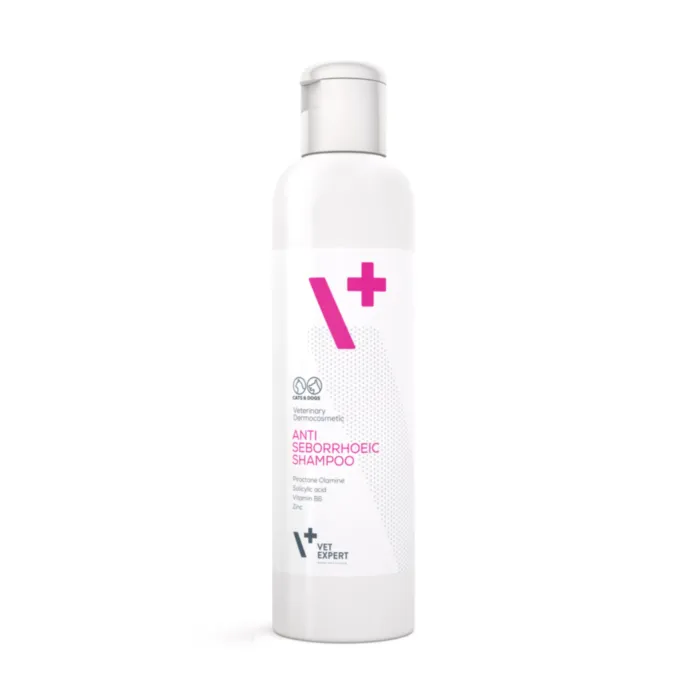 VetExpert šampūnas ANTISEBORRHOEIC 250ml produkto nuotrauka 1
