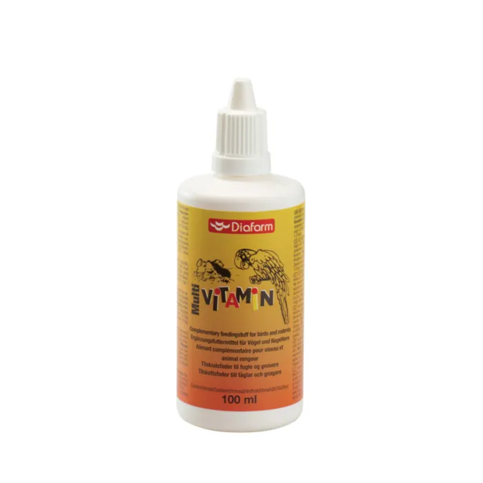 Vitaminai paukščiams ir graužikams 100ml produkto nuotrauka 1