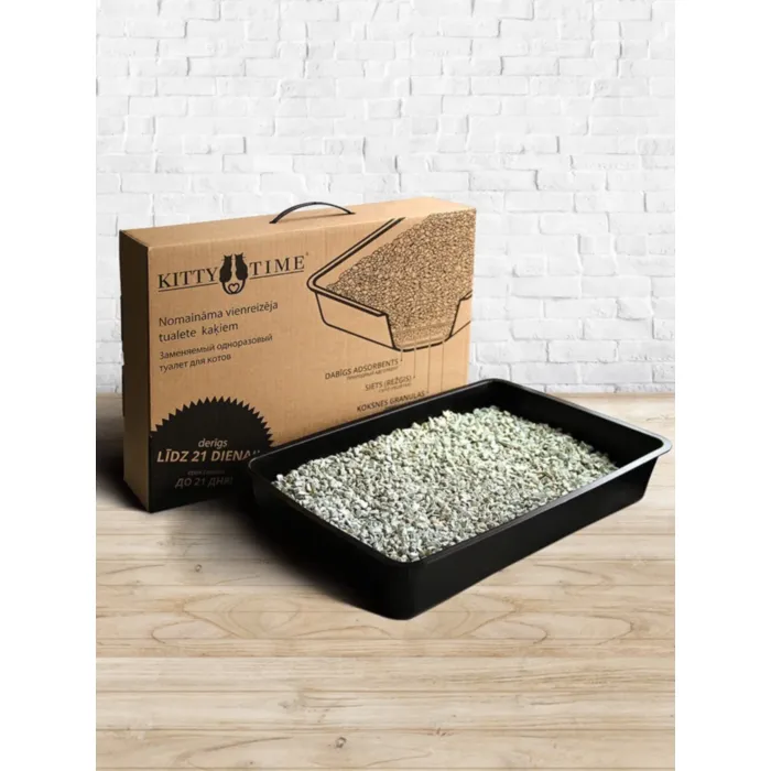 KITTY TIME KAČIŲ TUALETAS SU KRAIKU produkto nuotrauka 1