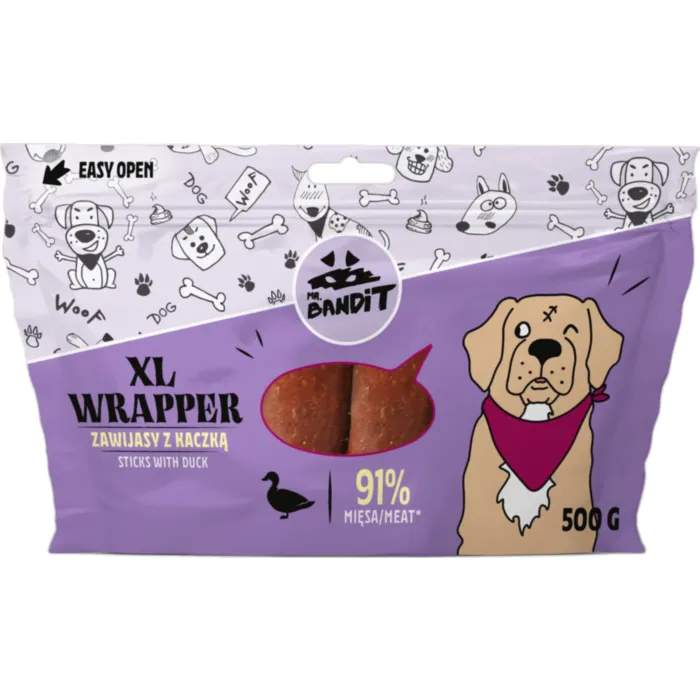 Mr. Bandit WRAPPER XL lazdelės su antiena 500 g produkto nuotrauka 1