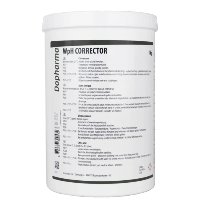 WpH CORRECTOR 1kg produkto nuotrauka 1
