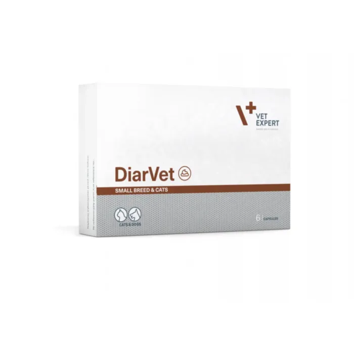 DIARVET SMALL BREED AND CATS 6 kaps. produkto nuotrauka 1